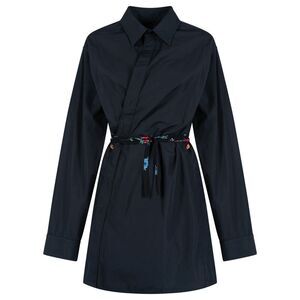 Balenciaga Women Wrap Shirt Dress